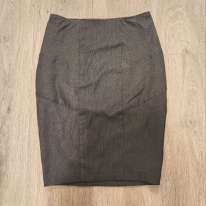 BCX charcoal pencil skirt
